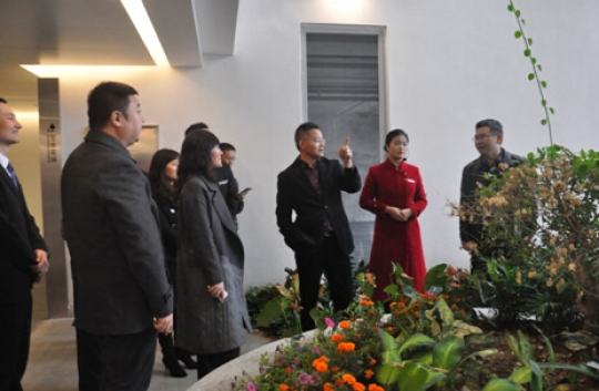 豫湘交流 对话楷林：长沙先导总裁邹林一行赴楷林物业参观考察