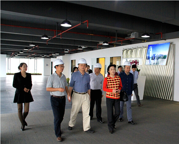 湖南省证监局局长熊国森一行莅临楷林国际参观考察