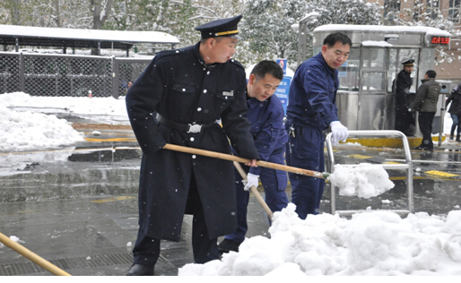 看楷林打响与冬天第一场雪的保卫战