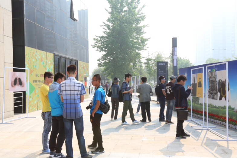 楷林公益海报展双城联动： 拒绝雾霾全民行动