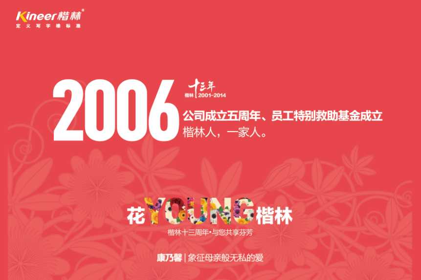 花YOUNG楷林十三年：锐意拓新，行路致远