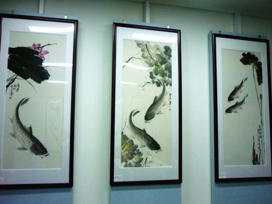 楷林IFC华夏国粹书画展盛大举行
