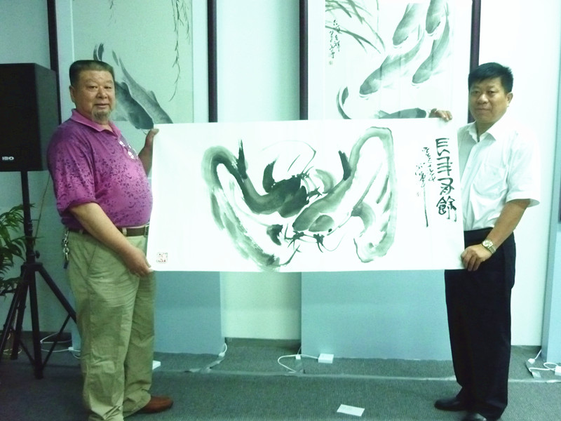 楷林IFC华夏国粹书画展盛大举行