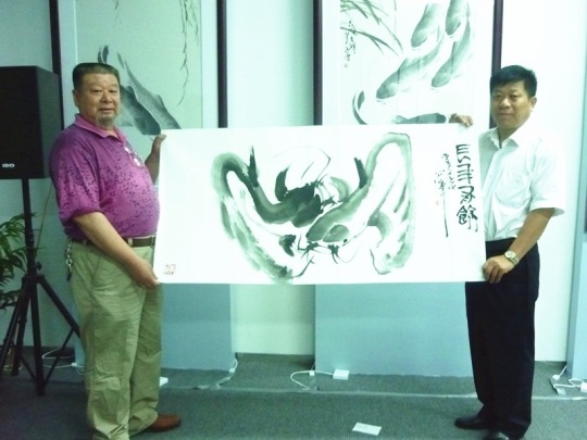 楷林IFC华夏国粹书画展盛大举行