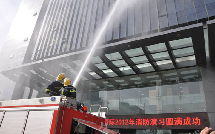关注消防 楷林物业在行动