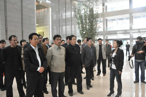 许昌市魏都区党政考察团一行莅临楷林国际