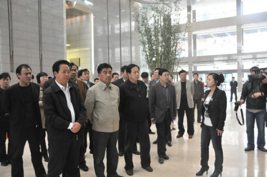 许昌市魏都区党政考察团一行莅临楷林国际
