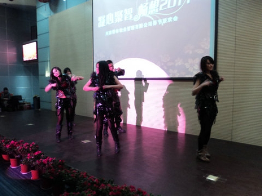 楷林物业2011新年联欢会圆满举行————凝心聚智 畅想2011