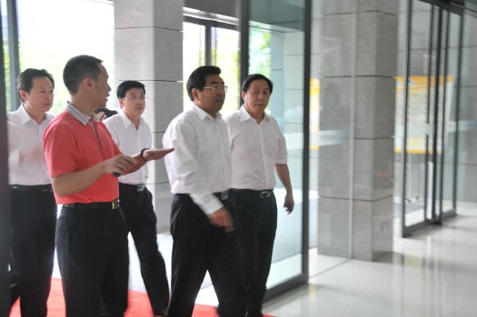郑州市委书记连维良一行莅临楷林国际