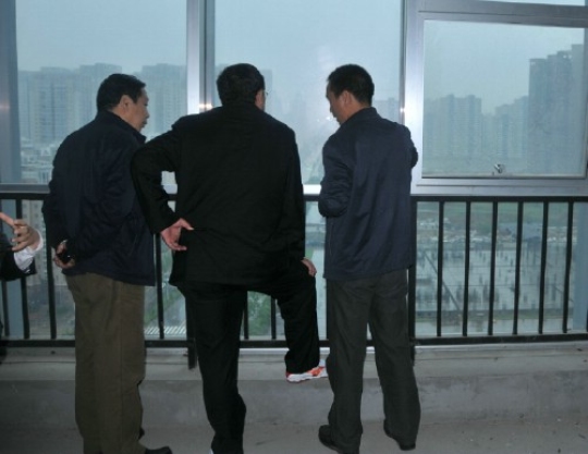 省委常委、市委书记王文超一行视察楷林国际